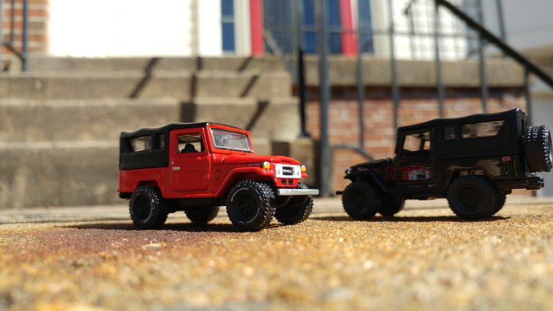 Illustration for article titled Car Week Day 1: RED Toyota FJ43